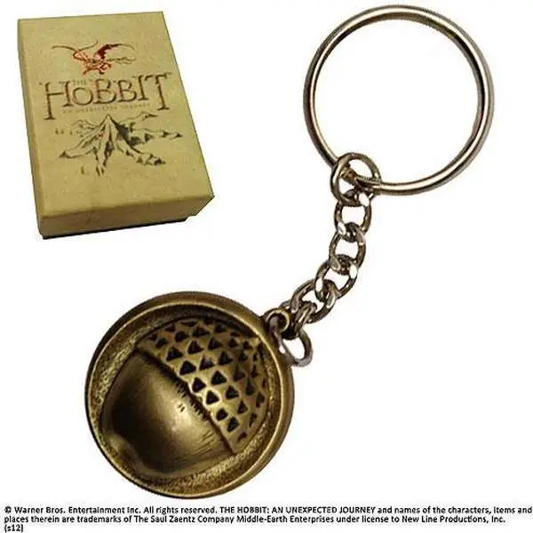 Porte-clés hobbit bilbo button